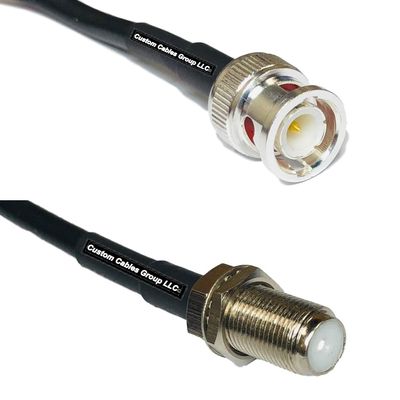 10 feet RFC240 KSR240 BNC Male to F Female RF Pigtail Coaxial Cable