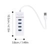 1 Pc 4 Hub Cable Adapter USB 3.0 Splitter USB 3.0 Adapter view 4