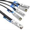 100G QSFP28 Breakout DAC Cable | QSFP28 to 25G SFP28 Passive Direct Attach Copper Twinax Cables for Cisco QSFP-4SFP10G-CU3M, 3-Meter(9.9ft) view 2