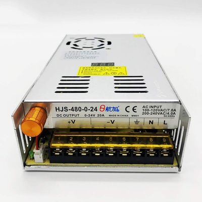 Switching Power Supply Voltage Adjustable DC 5V 12V 24V 36V 48V 60V 80V 120V 160V 220V 480W Power Supply Transformer 110/220VAC (0-24V 20A)
