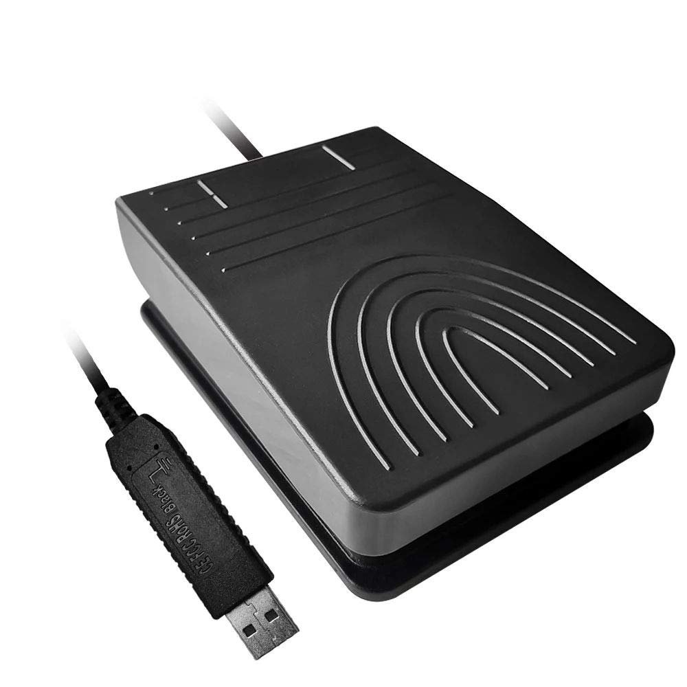 SATMW USB Foot Switch Multifunctional Customized Foot Pedal Action Pedal for Medical Image Acquisition Game Control Office