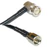 10 feet RFC240 KSR240 BNC Male Angle to FME Male RF Pigtail Coaxial Cable view 1