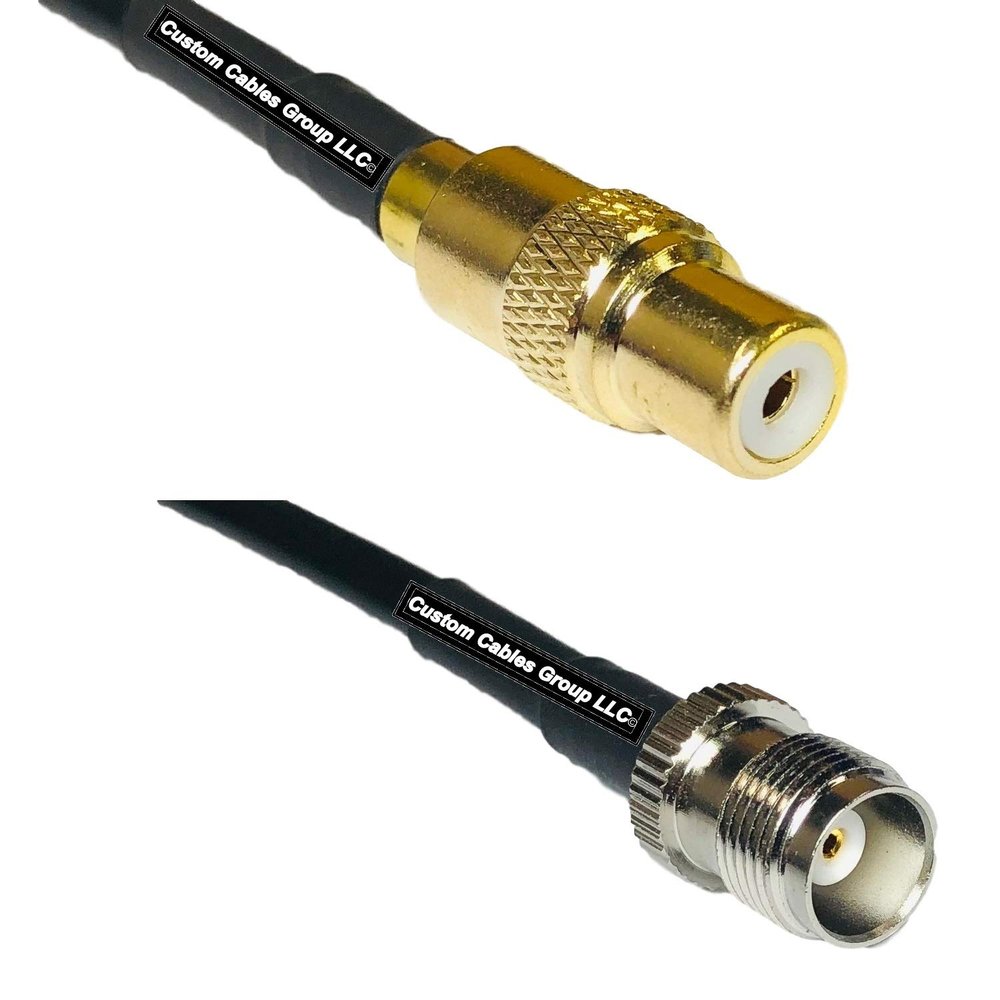 10 feet RFC240 KSR240 RCA Female to TNC Female RF Pigtail Coaxial Cable