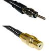 10 feet RFC240 KSR240 AM/FM Male to RCA Female RF Pigtail Coaxial Cable view 1