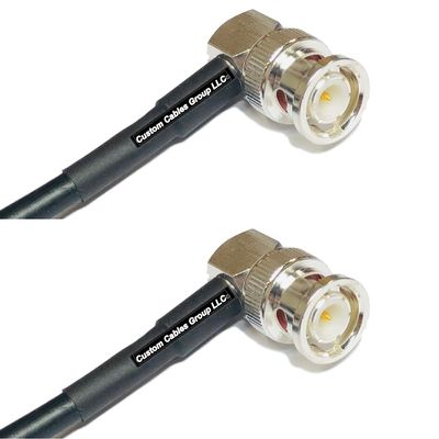 10 feet RFC240 KSR240 BNC Male Angle to BNC Male Angle RF Pigtail Coaxial Cable