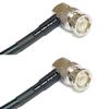 10 feet RFC240 KSR240 BNC Male Angle to BNC Male Angle RF Pigtail Coaxial Cable view 1