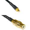 10 feet RFC240 KSR240 SMB Male to RCA Female RF Pigtail Coaxial Cable view 1