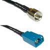 10 feet RFC240 KSR240 FME Male to Fakra Z Female RF Pigtail Coaxial Cable view 1