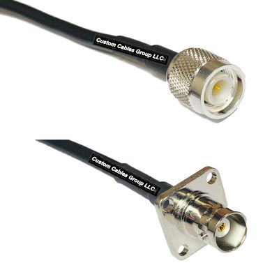 25 feet RFC240 KSR240 TNC Male to BNC Flange Female RF Pigtail Coaxial Cable