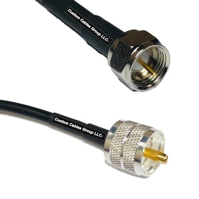 10 feet RFC240 KSR240 F Male to PL259 UHF Male RF Pigtail Coaxial Cable