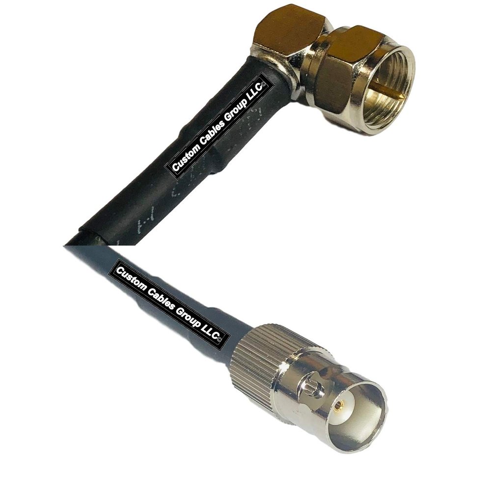 10 feet RFC240 KSR240 F Male Angle to BNC Female RF Pigtail Coaxial Cable