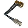 10 feet RFC240 KSR240 F Male Angle to BNC Female RF Pigtail Coaxial Cable view 1