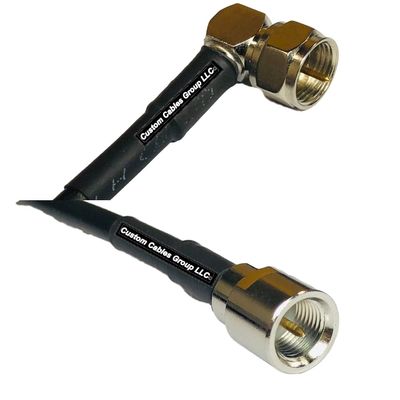 10 feet RFC240 KSR240 F Male Angle to FME Male RF Pigtail Coaxial Cable