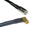 10 feet RFC240 KSR240 Mini UHF Female to SMB Female Angle RF Pigtail Coaxial Cable view 1