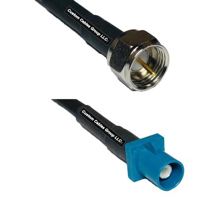 10 feet RFC240 KSR240 F Male to Fakra Z Male RF Pigtail Coaxial Cable