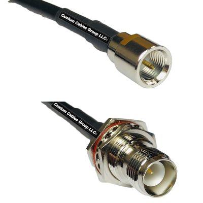 10 feet RFC240 KSR240 FME Male to RP-TNC Female Bulkhead RF Pigtail Coaxial Cable