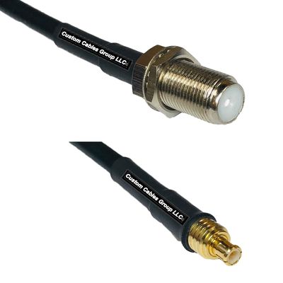 10 feet RFC240 KSR240 F Female to MCX Male RF Pigtail Coaxial Cable