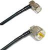 50 feet RFC240 KSR240 TNC Male Angle to UHF Male Angle RF Pigtail Coaxial Cable view 1