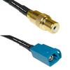 10 feet RFC240 KSR240 RCA Female to Fakra Z Female RF Pigtail Coaxial Cable view 1