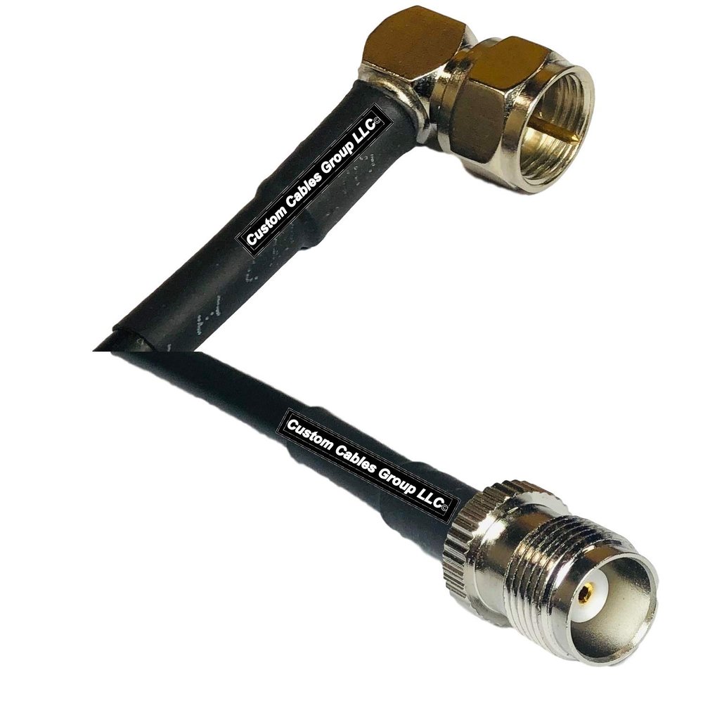 10 feet RFC240 KSR240 F Male Angle to TNC Female RF Pigtail Coaxial Cable