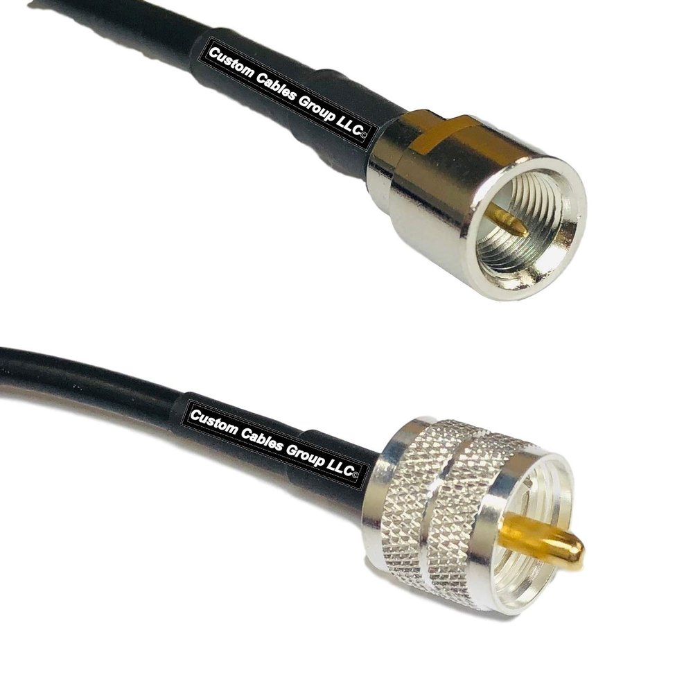 10 feet RFC240 KSR240 FME Male to PL259 UHF Male RF Pigtail Coaxial Cable