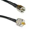10 feet RFC240 KSR240 FME Male to PL259 UHF Male RF Pigtail Coaxial Cable view 1