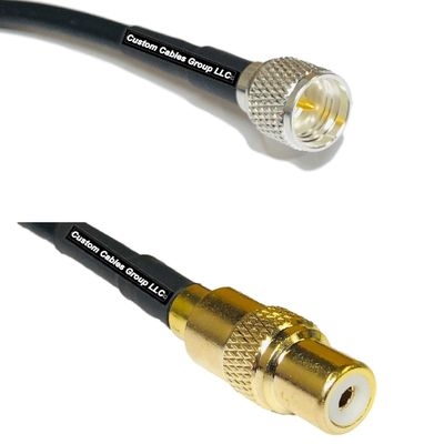 10 feet RFC240 KSR240 Mini UHF Male to RCA Female RF Pigtail Coaxial Cable