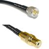 10 feet RFC240 KSR240 Mini UHF Male to RCA Female RF Pigtail Coaxial Cable view 1