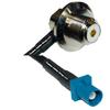 25 feet RFC240 KSR240 UHF Female Angle Bulkhead to Fakra Z Male RF Pigtail Coaxial Cable view 1
