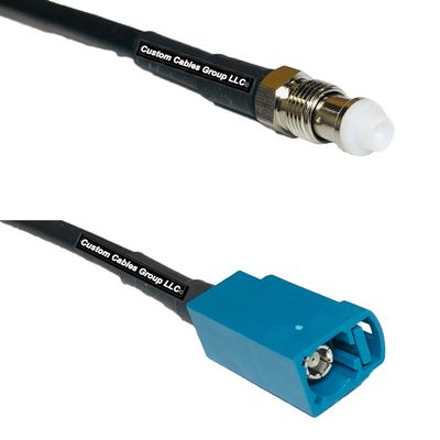 10 feet RFC240 KSR240 FME Female to Fakra Z Female RF Pigtail Coaxial Cable