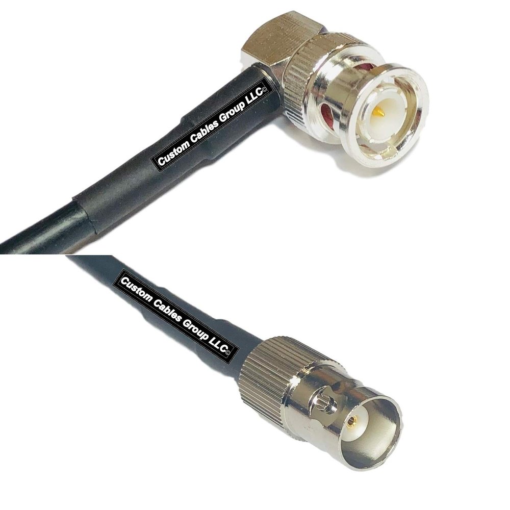 10 feet RFC240 KSR240 BNC Male Angle to BNC Female RF Pigtail Coaxial Cable