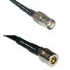 50 feet RFC240 KSR240 BNC Female to QMA Male RF Pigtail Coaxial Cable view 1