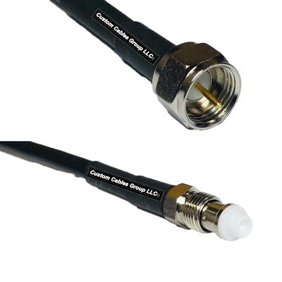 10 feet RFC240 KSR240 F Male to FME Female RF Pigtail Coaxial Cable