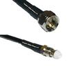 10 feet RFC240 KSR240 F Male to FME Female RF Pigtail Coaxial Cable view 1