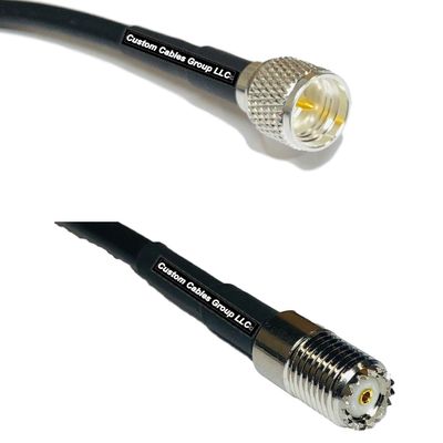 10 feet RFC240 KSR240 Mini UHF Male to Mini UHF Female RF Pigtail Coaxial Cable