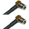 10 feet RFC240 KSR240 QMA Male Angle to QMA Male Angle RF Pigtail Coaxial Cable view 1