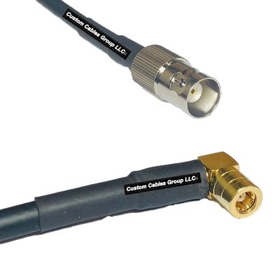 10 feet RFC240 KSR240 BNC Female to SMB Female Angle RF Pigtail Coaxial Cable