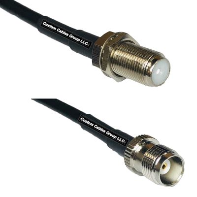 10 feet RFC240 KSR240 F Female to TNC Female RF Pigtail Coaxial Cable