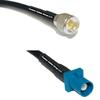 10 feet RFC240 KSR240 Mini UHF Male to Fakra Z Male RF Pigtail Coaxial Cable view 1