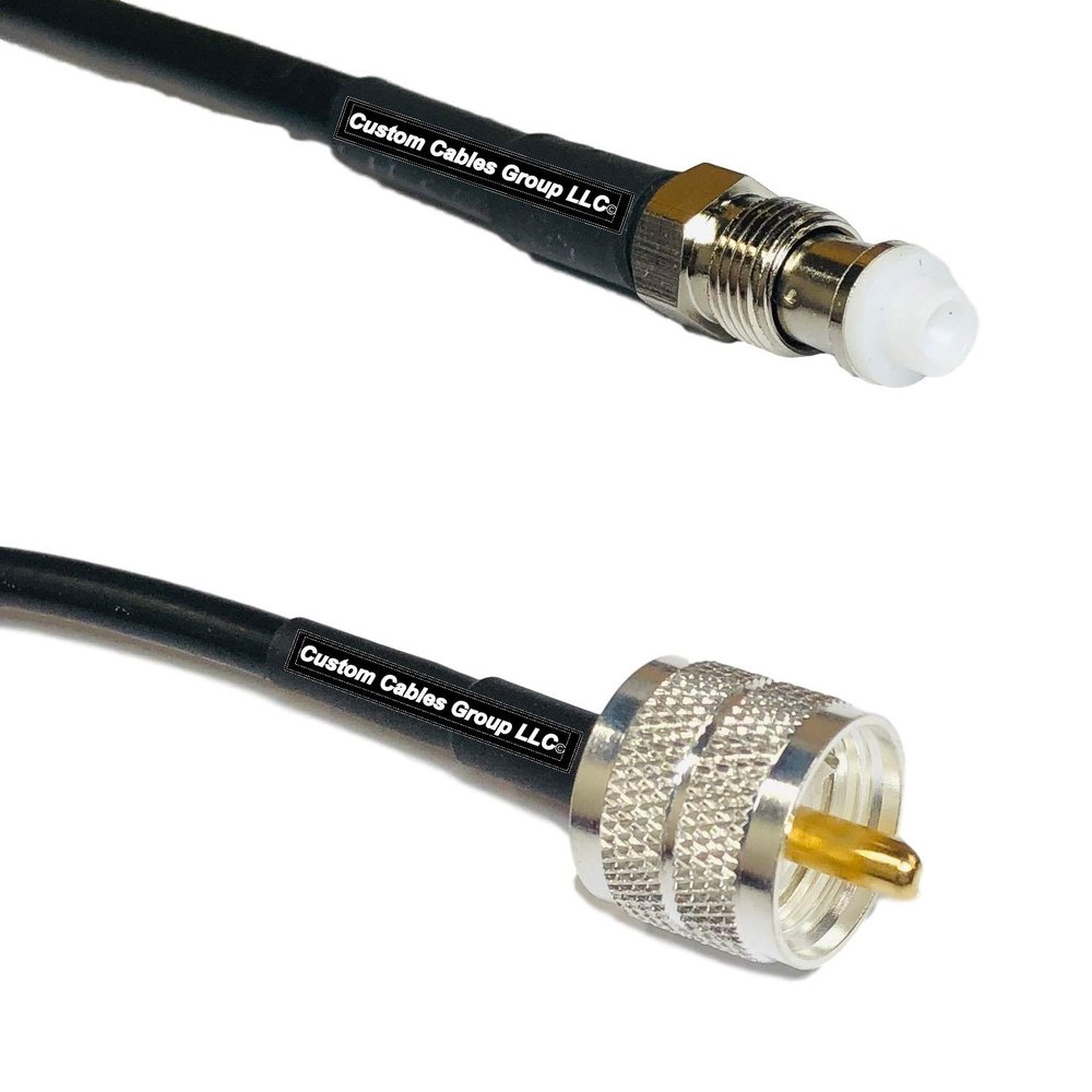 10 feet RFC240 KSR240 FME Female to PL259 UHF Male RF Pigtail Coaxial Cable
