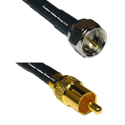 10 feet RFC240 KSR240 F Male to RCA Male RF Pigtail Coaxial Cable