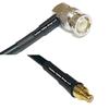 10 feet RFC240 KSR240 BNC Male Angle to MCX Male RF Pigtail Coaxial Cable view 1