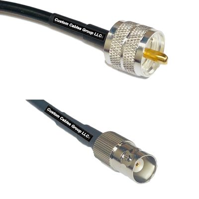 10 feet RFC240 KSR240 PL259 UHF Male to BNC Female RF Pigtail Coaxial Cable