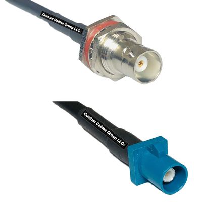 10 feet RFC240 KSR240 BNC Female Big Bulkhead to Fakra Z Male RF Pigtail Coaxial Cable