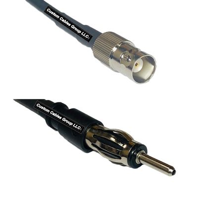 10 feet RFC240 KSR240 BNC Female to AM/FM Male RF Pigtail Coaxial Cable