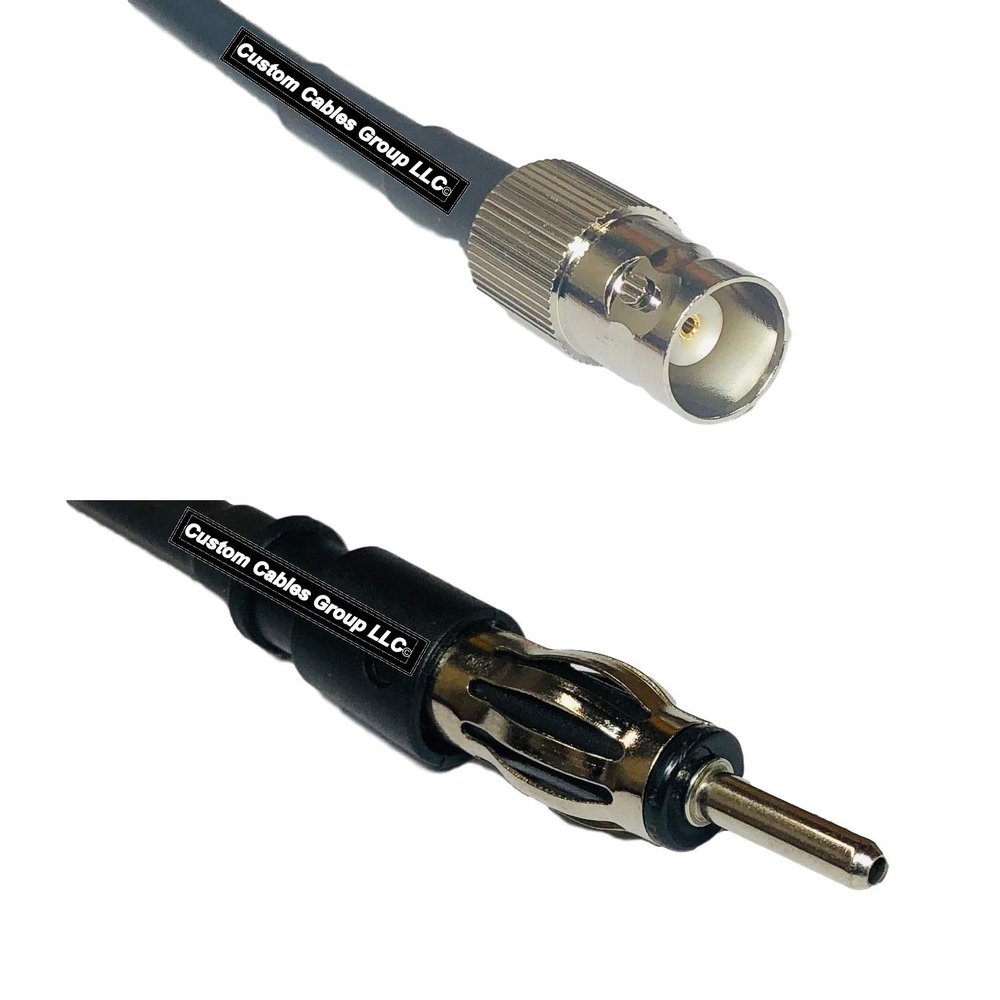 10 feet RFC240 KSR240 BNC Female to AM/FM Male RF Pigtail Coaxial Cable