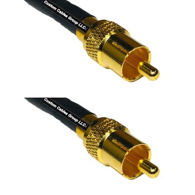 10 feet RFC240 KSR240 RCA Male to RCA Male RF Pigtail Coaxial Cable