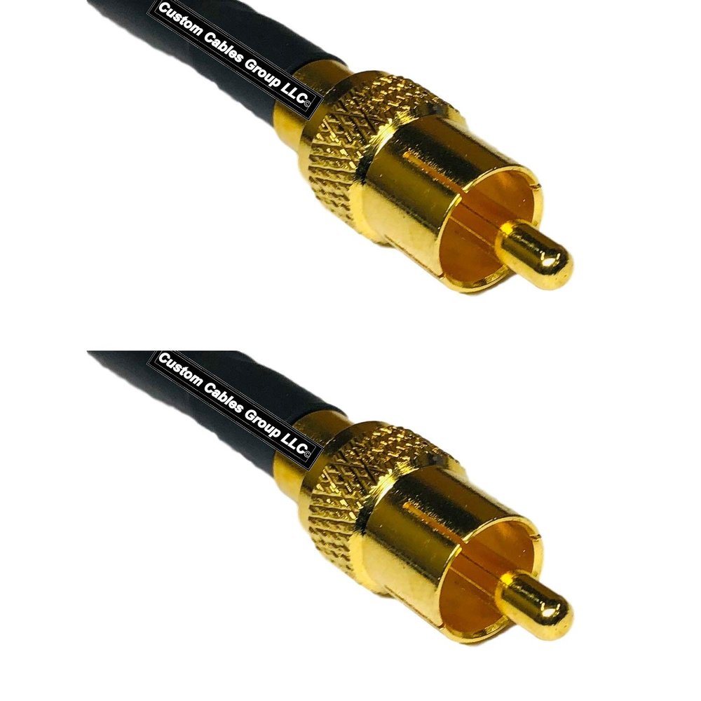 10 feet RFC240 KSR240 RCA Male to RCA Male RF Pigtail Coaxial Cable