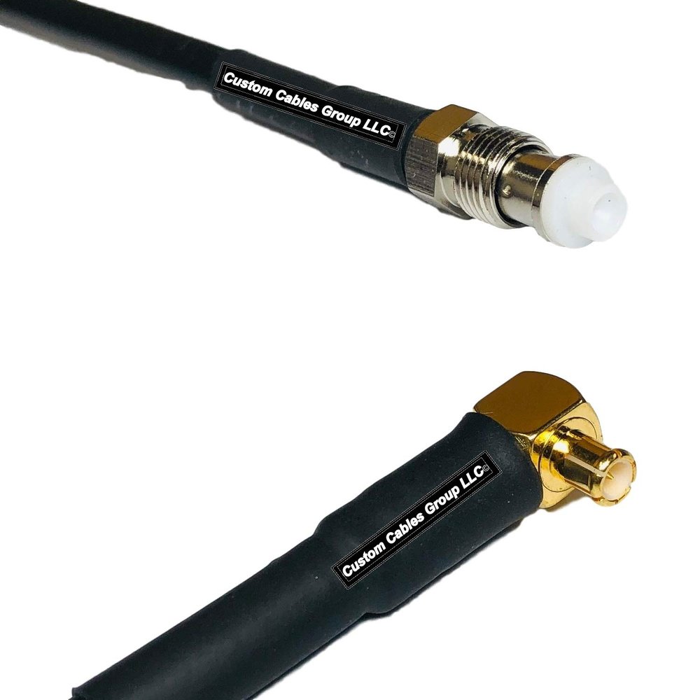 10 feet RFC240 KSR240 FME Female to MCX Male Angle RF Pigtail Coaxial Cable