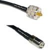 10 feet RFC240 KSR240 PL259 UHF Male to Mini UHF Female RF Pigtail Coaxial Cable view 1